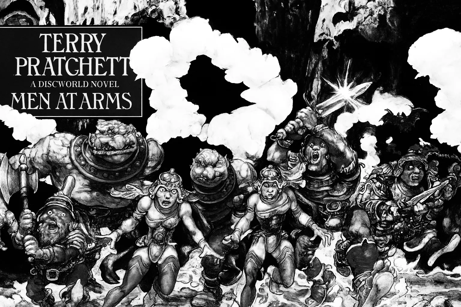 cover of "Men at Arms" by Pterry Pratchett